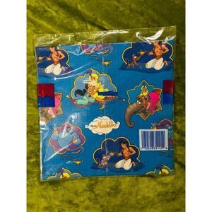 Disney‎ Aladdin Gift Wrap 2 Sheets Coated Heavyweight USA